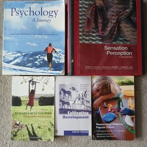 5 Psychology Textbooks Bundle